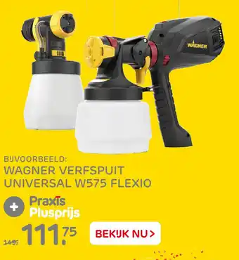 Praxis Wagner Verfspuit Univer Sal W575 Flexio aanbieding