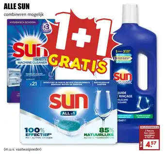 MCD Supermarkt ALLE SUN aanbieding