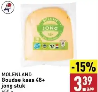 ALDI MOLENLAND Goudse kaas 48+ aanbieding