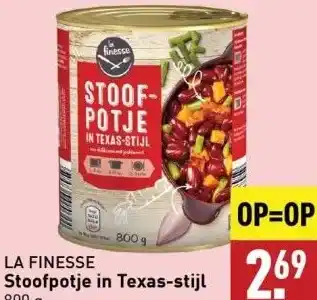 ALDI Stoofpotje in Texas-stijl 800 g. aanbieding