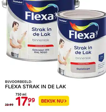 Praxis Flexa Strak In De Lak aanbieding