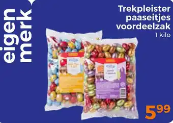 Trekpleister Trekpleister paaseitjes voordeelzak aanbieding