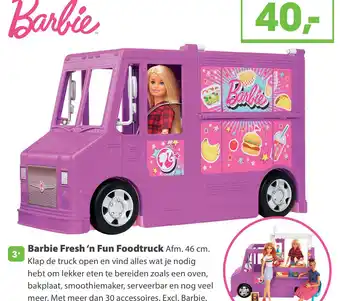 Top1Toys Barbie Fresh 'N Fun Foodtruck aanbieding