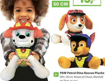 Top1Toys Paw Patrol 50 Cm Pluche Dino Rescue Knuffel aanbieding