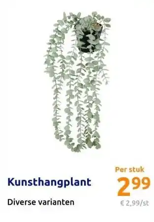 Action Kunsthangplant aanbieding