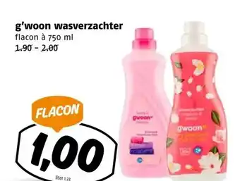 Poiesz g'woon wasverzachter aanbieding