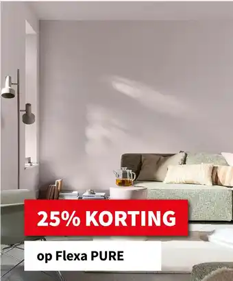 Nijhof op Flexa PURE aanbieding