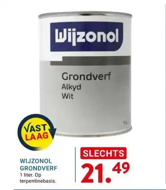 Kluswijs WIJZONOL GRONDVERF aanbieding