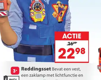 Top1Toys Brandweerman Sam Verkleedset aanbieding