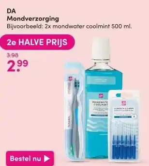 DA DA Mondverzorging aanbieding