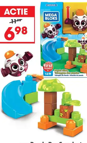 Top1Toys Fisher Price Mega Bloks Panda Bos aanbieding