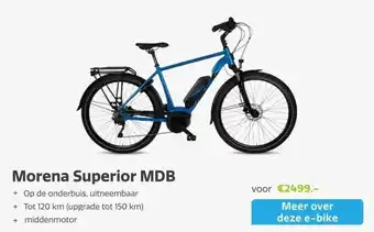 Stella fietsen Morena Superior MDB aanbieding