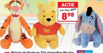 Top1Toys Pooh Winnie Teigetje Of Iejoor 25 Cm 3 Assorti aanbieding