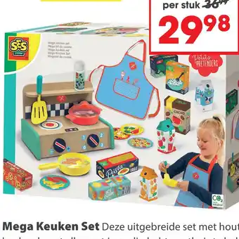 Top1Toys SES Petits Pretenders Mega Keuken Set aanbieding