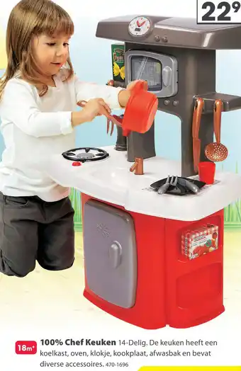 Top1Toys Écoiffier Keuken 100% Chef aanbieding