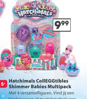 Top1Toys Hatchimals Colleggtibles Shimmer Babies (S10)  Multi Pack (4 Pack) aanbieding