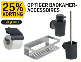 Hubo OP TIGER BADKAMER ACCESSOIRES aanbieding