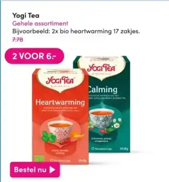 DA Yogi Tea aanbieding