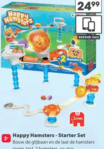 Top1Toys Happy Hamsters Knikkerbaan Starterset aanbieding