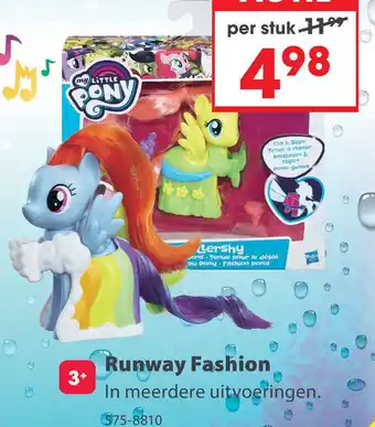 Top1Toys My Little Pony Runway Fashions Assorti aanbieding