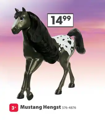 Top1Toys Spirit Untamed - Mustang Stallion (Zwart) aanbieding