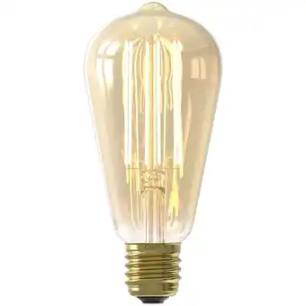 Leen Bakker Calex LED-rustieklamp - goudkleur - E27 aanbieding