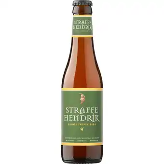 Jumbo Straffe Hendrik - Brugs Tripel Bier 9° - Fles - 330ML aanbieding