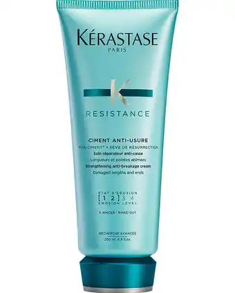 ICI Paris XL Kérastase Herstructurerende Conditioner Voor Verzwakt Haar Kérastase - Resistance Ciment Anti-usure aanbieding