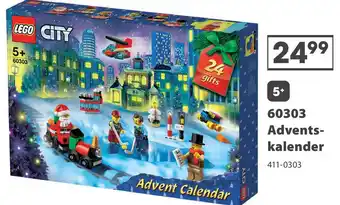 Top1Toys LEGO City 60303 Adventkalender aanbieding