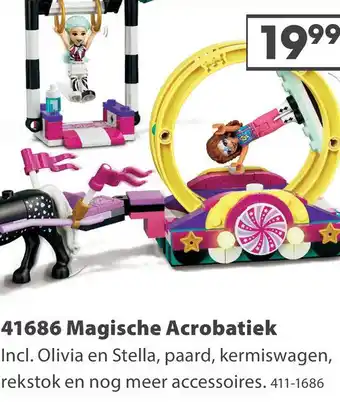 Top1Toys LEGO Friends 41686 Magical Acrobatics aanbieding