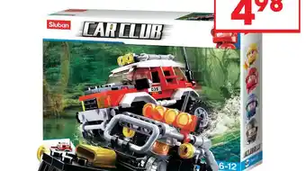 Top1Toys Sluban Offroad Auto Zwart aanbieding