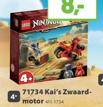 Top1Toys LEGO Ninjago 71734 Kai'S Blade Cycle aanbieding