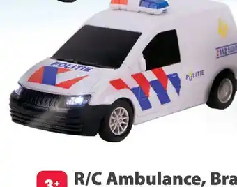 Top1Toys Politieauto Met Licht Radiografisch Bestuurbare Auto aanbieding