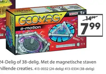 Top1Toys Geomag E-Motion Power Spin aanbieding