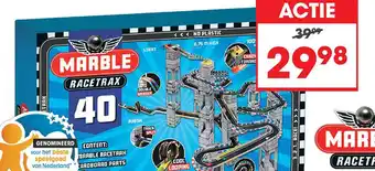 Top1Toys Marble Racetrax Circuit 40 Sheets aanbieding