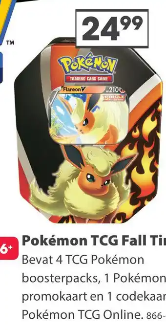 Top1Toys Pokémon TCG Fall Tin 2021 Assorti aanbieding