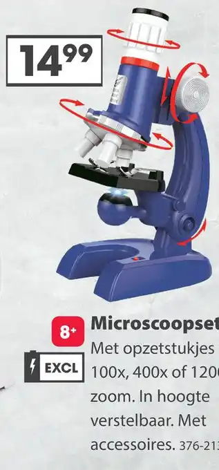 Top1Toys Microscoop 1200 X B/O aanbieding