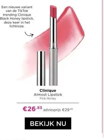 ICI Paris XL Clinique Almost Lipstick aanbieding