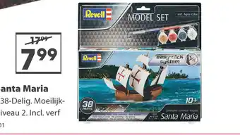 Top1Toys Modelset Santa Maria aanbieding