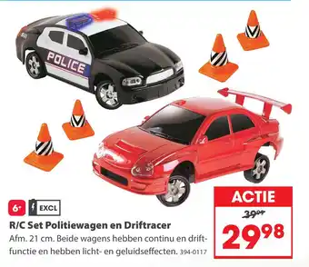 Top1Toys Happy People Politiewagen Remote Control Met Licht 41 cm aanbieding