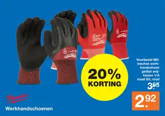 BOUWMAAT Werkhandschoenen aanbieding