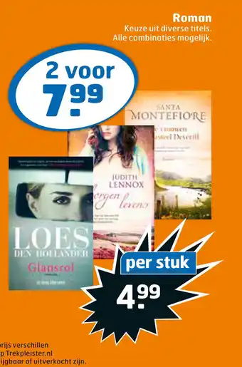 Trekpleister Roman aanbieding