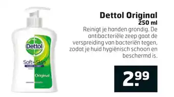 Trekpleister Dettol Original 250 ml aanbieding