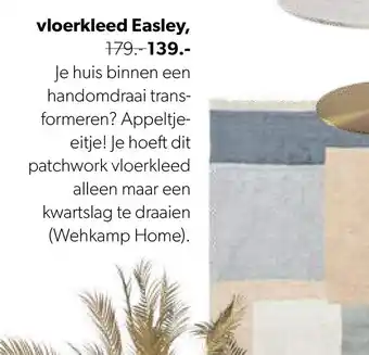 Wehkamp Vloerkleed Easley aanbieding