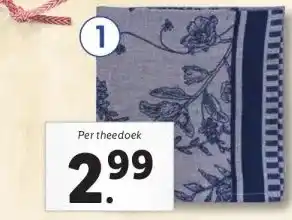 Lidl Theedoek aanbieding