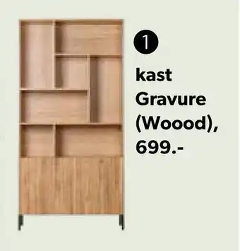 Wehkamp Kast Gravure Woood aanbieding