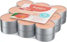 Intratuin Bolsius geurtheelicht True Scents fruitig oranje 4 uur D 3,8 H 1,8 cm 18 stuks aanbieding