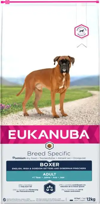 Welkoop Eukanuba Boxer Adult - Hondenvoer - 12 kg aanbieding