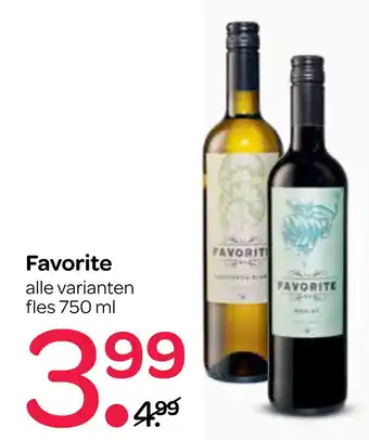 Spar Favorite VO 750ml aanbieding