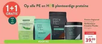 Holland & Barrett Op alle PE en H&B plantaardige proteïne aanbieding